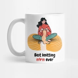 Best Knitting Mom Ever Mug